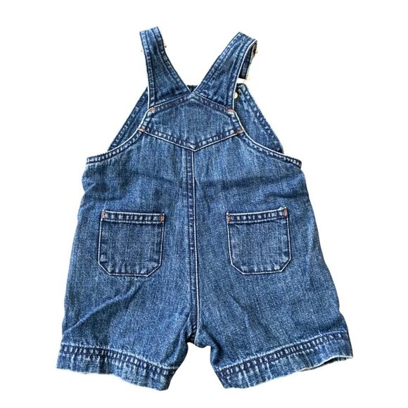 Y2K 2003 Gymboree Dog Puppy Overalls Shortalls - Picture 3 of 5